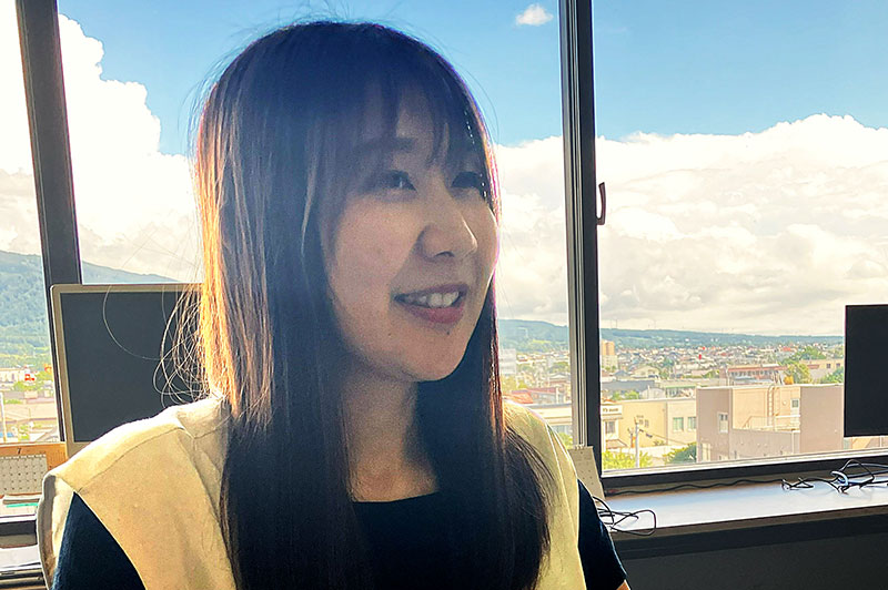 北海道伊達市 総務部DX推進課DX推進係 石尾 萌 氏（2025年9月時点）